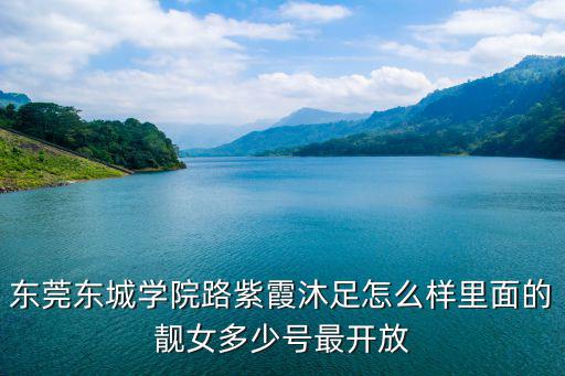 東莞東城學院路紫霞沐足怎么樣里面的靚女多少號最開放