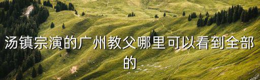 廣州教父，廣州教父主題曲是什么