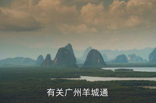 有關廣州羊城通