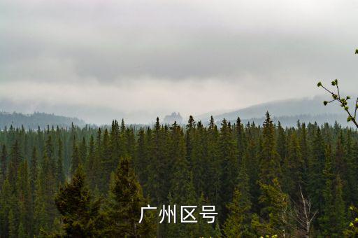 廣州區號