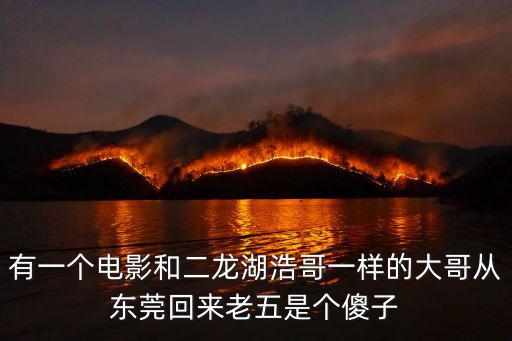 東莞郭翔虎視頻，是那幾部電影是關于東莞掃黃的
