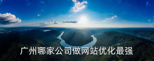 廣州哪家公司做網站優化最強