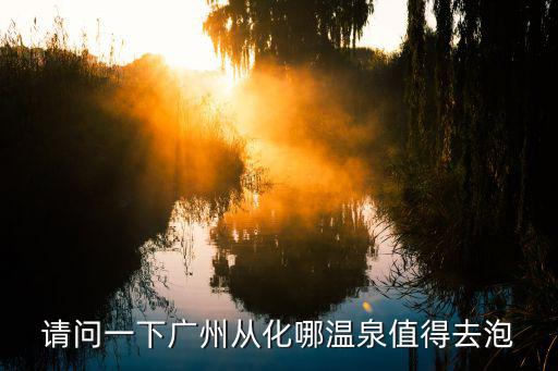 請問一下廣州從化哪溫泉值得去泡