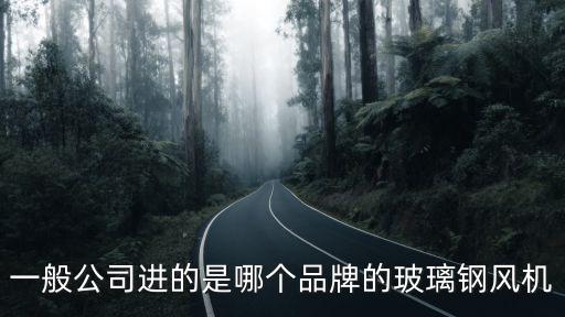 一般公司進的是哪個品牌的玻璃鋼風機