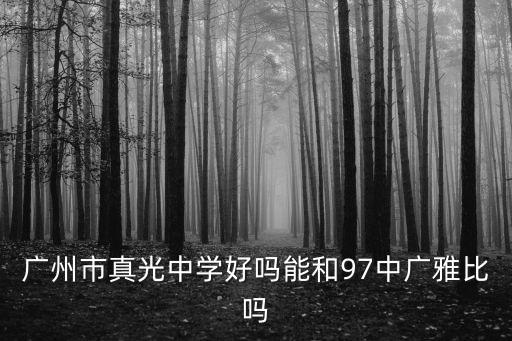 廣州市真光中學好嗎，廣州市真光中學校風好不好老師管的嚴不嚴