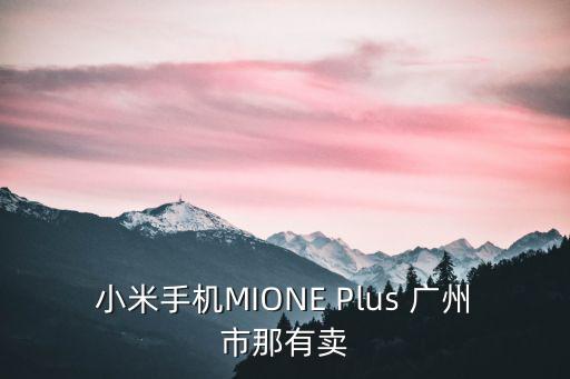 廣州有小米專賣店嗎，廣州有小米手機的實體店嗎