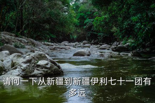 請問一下從新疆到新疆伊利七十一團有多遠