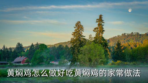 麻辣黃燜雞，辣味黃燜雞怎么做