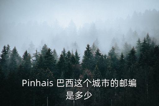 Pinhais 巴西這個城市的郵編是多少