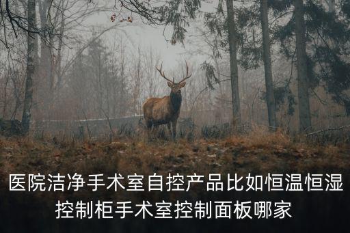 醫院潔凈手術室自控產品比如恒溫恒濕控制柜手術室控制面板哪家