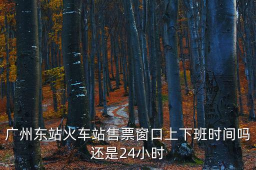 廣州東 售票時間，廣州市火車站和火車東站售票窗的開放時間