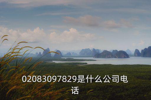 02083097829是什么公司電話