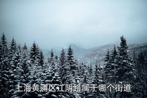 上海黃浦區(qū)江陰路屬于哪個街道