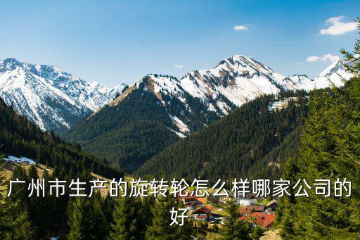 廣州市生產的旋轉輪怎么樣哪家公司的好