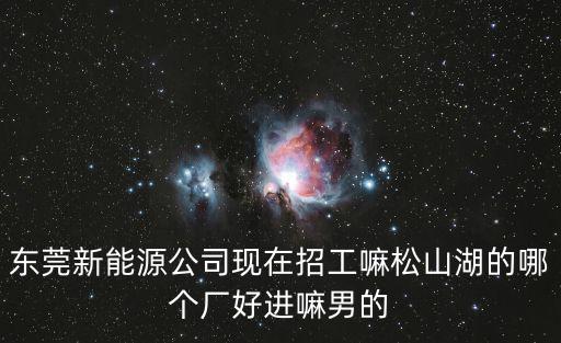 東莞力宇新能源科技，東莞新能源電子科技有限公司怎么樣
