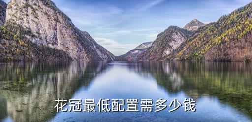花冠最低配置需多少錢