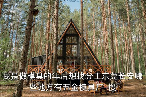 我是做模具的年后想找分工東莞長安哪些地方有五金模具廠  搜