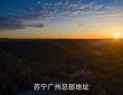 蘇寧廣州總部地址
