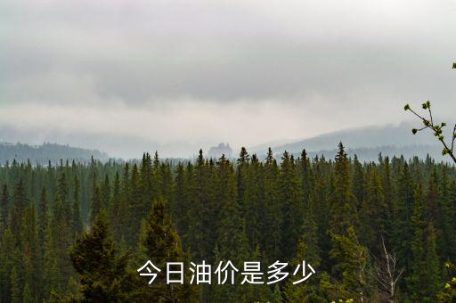 今日油價是多少