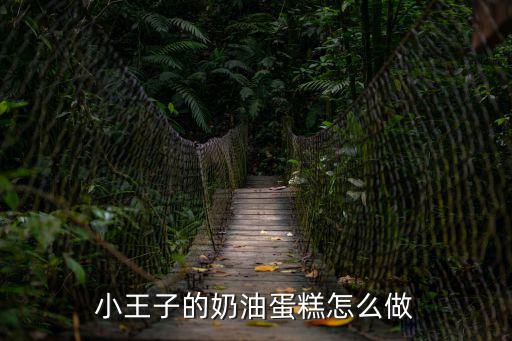 小王子的奶油蛋糕怎么做