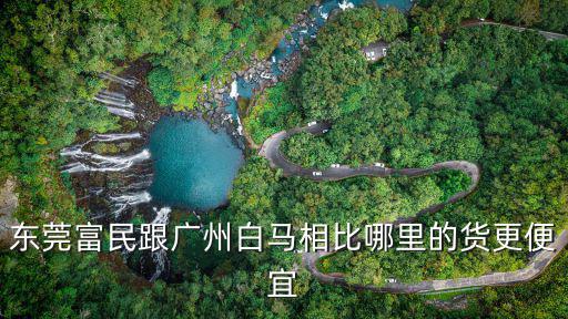 東莞富民跟廣州白馬相比哪里的貨更便宜
