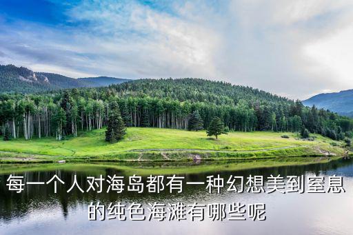 每一個人對海島都有一種幻想美到窒息的純色海灘有哪些呢