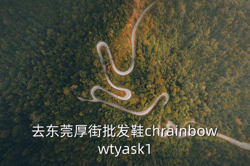 去東莞厚街批發(fā)鞋chrainbowwtyask1