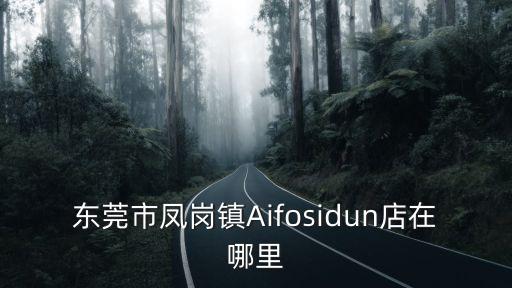 東莞市鳳崗鎮(zhèn)Aifosidun店在哪里