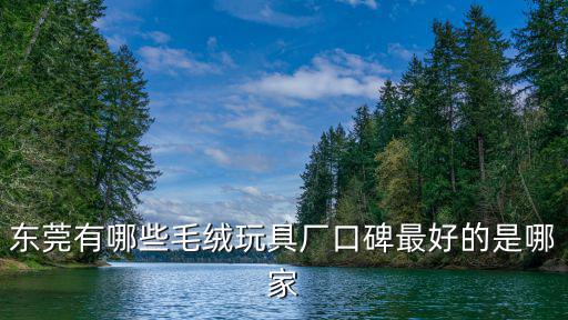 東莞有哪些毛絨玩具廠口碑最好的是哪家