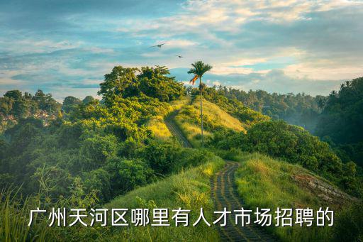 廣州天河區哪里有人才市場招聘的