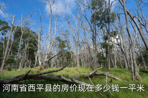 河南省西平縣的房價現在多少錢一平米