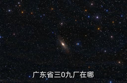 廣州第三合成纖維廠，廣東省三0九廠在哪