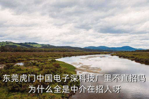 東莞虎門中國電子深科技廠里不直招嗎為什么全是中介在招人呀
