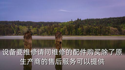 設(shè)備要維修請(qǐng)問維修的配件購買除了原生產(chǎn)商的售后服務(wù)可以提供