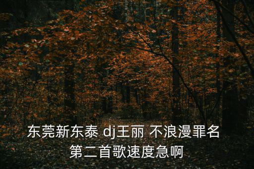 東莞 dj，東莞酒吧里面一般有幾個DJ