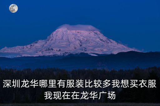 深圳在哪買(mǎi)中老年女裝，請(qǐng)問(wèn)深圳款式歲多的服飾批發(fā)地在哪里