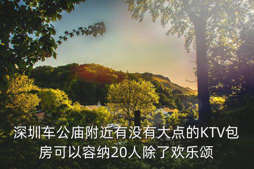 深圳車公廟附近有沒有大點的KTV包房可以容納20人除了歡樂頌