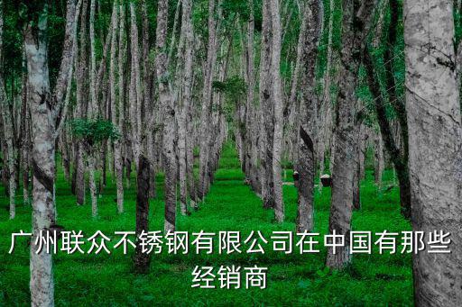 廣州聯(lián)眾不銹鋼有限公司在中國有那些經(jīng)銷商