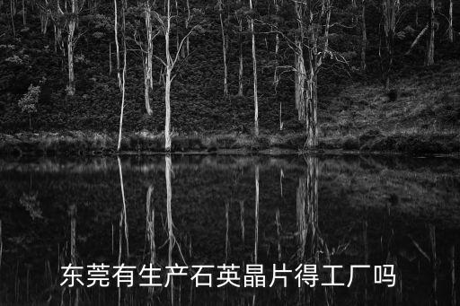 東莞有生產(chǎn)石英晶片得工廠嗎