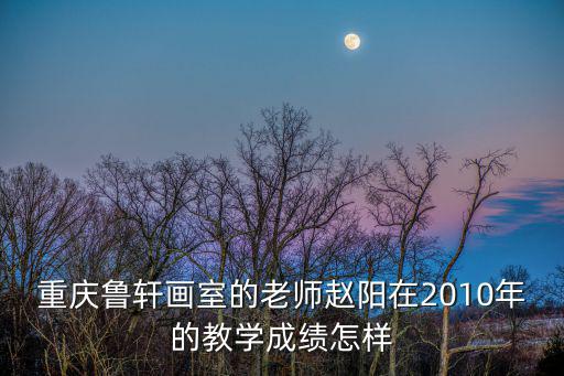 重慶魯軒畫室的老師趙陽在2010年的教學成績怎樣
