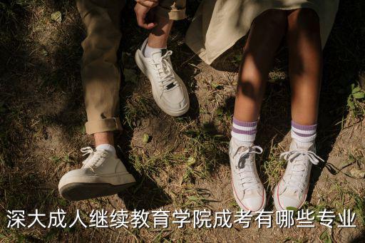 深大成人繼續(xù)教育學院成考有哪些專業(yè)