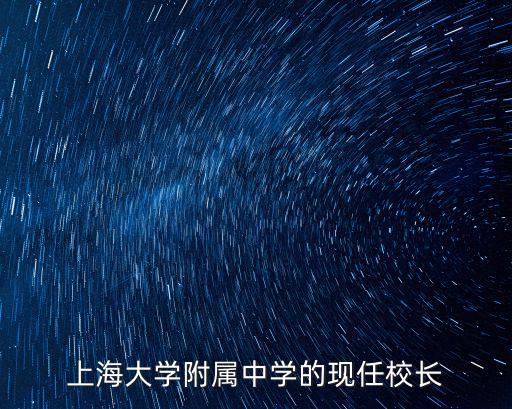 上海市大同中學(xué)校長(zhǎng)，上海大同學(xué)院校長(zhǎng)叫什么名字