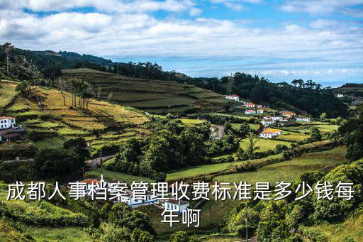 成都人事檔案管理收費標準是多少錢每年啊