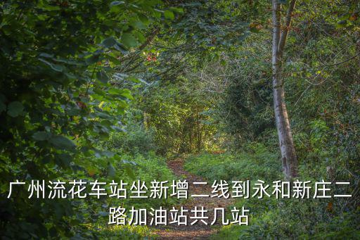 環城 新建 廣州，廣州流花車站坐新增二線到永和新莊二路加油站共幾站