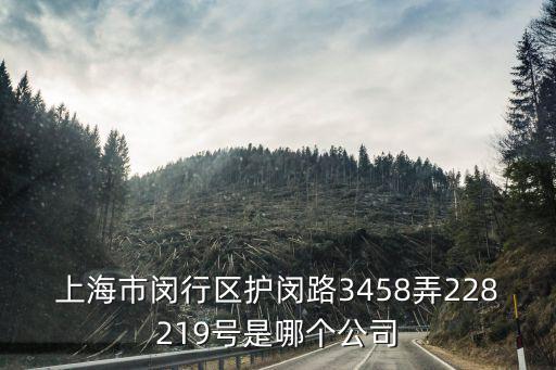 上海市送菜上門的公司，上海市閔行區護閔路3458弄228219號是哪個公司