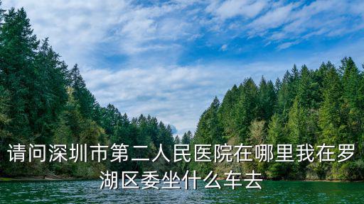 深圳市第二人民醫院，深圳市第二人民醫院好不好