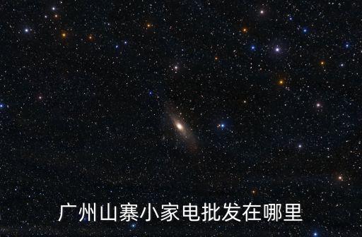 廣州山寨小家電批發在哪里