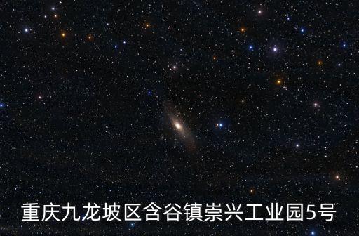重慶九龍坡區含谷鎮崇興工業園5號