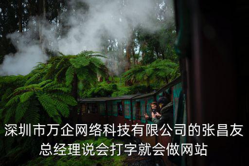 深圳市欣萬旗科技有限公司 李偉，深圳市萬企網(wǎng)絡(luò)科技有限公司的張昌友總經(jīng)理說會打字就會做網(wǎng)站