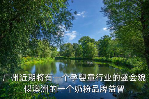 廣州近期將有一個孕嬰童行業(yè)的盛會貌似澳洲的一個奶粉品牌益智